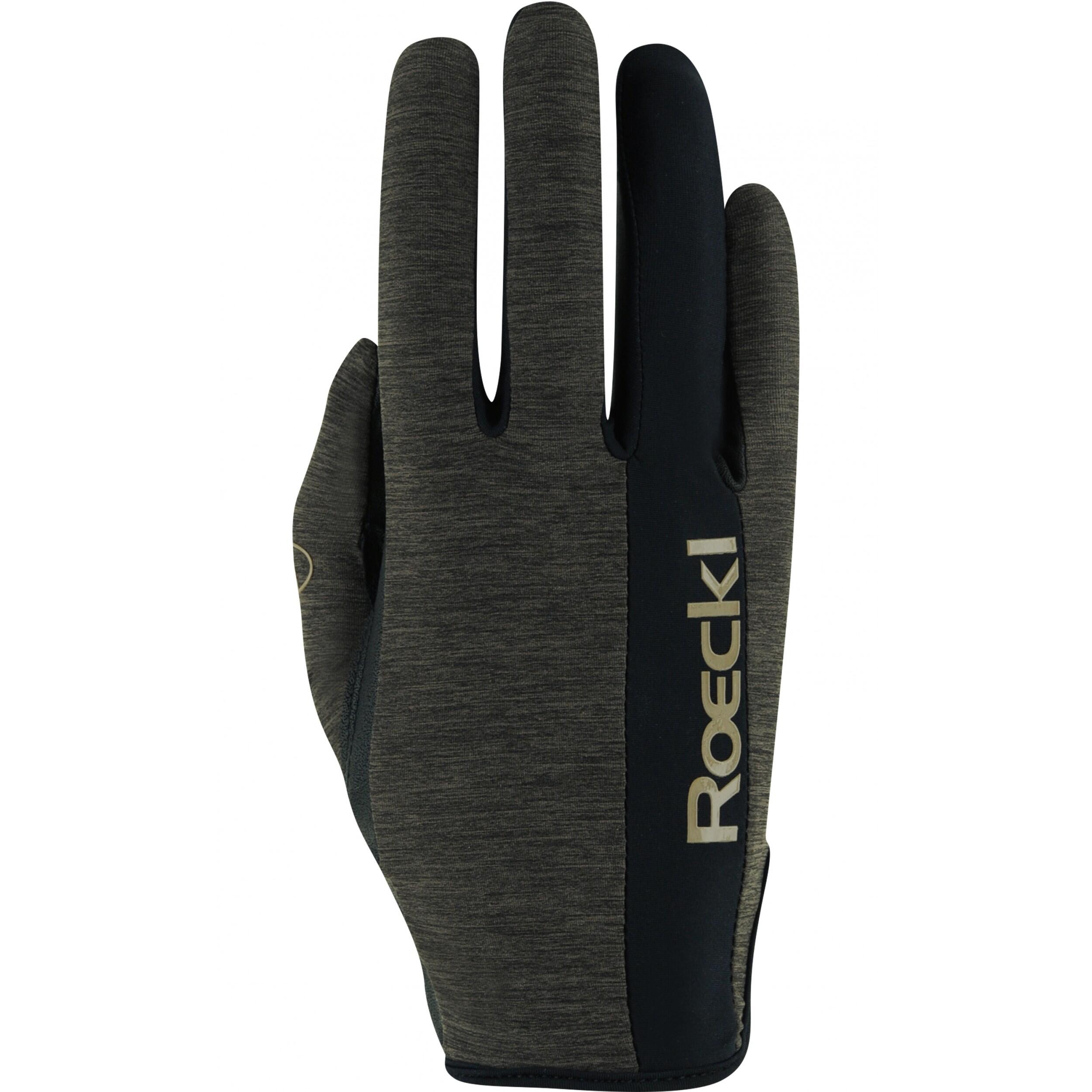 ROECKL Reithandschuhe MANNHEIM chocolate melange