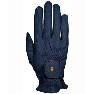 Roeckl junior roeck grip – kinder ruiterhandschoenen blauw