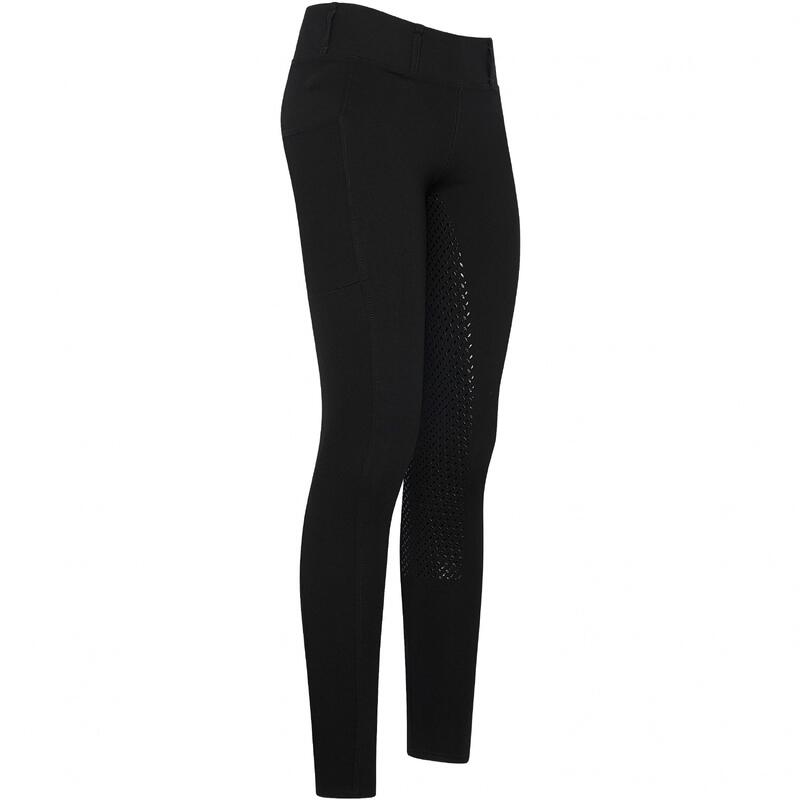 Damen Reitlegging Silikon Vollbesatz HVPLuci black