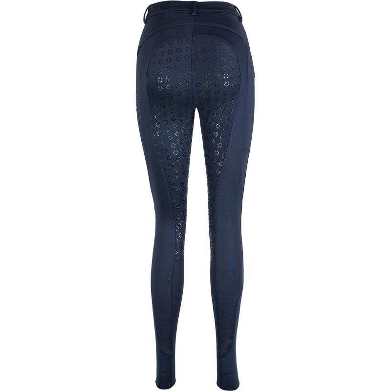 Winter Kinder Reithose Silikon Vollbesatz GRETA dark navy