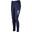 Winter Damen Reitleggings Silikon Vollbesatz EMILIA nachtblau