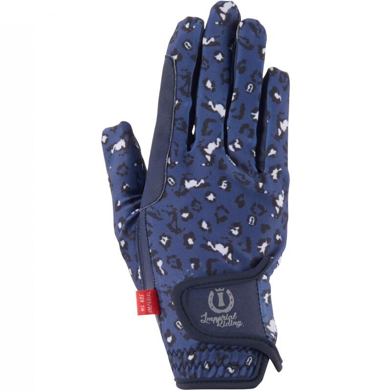 Damen Handschuhe WILD AOP aop blue