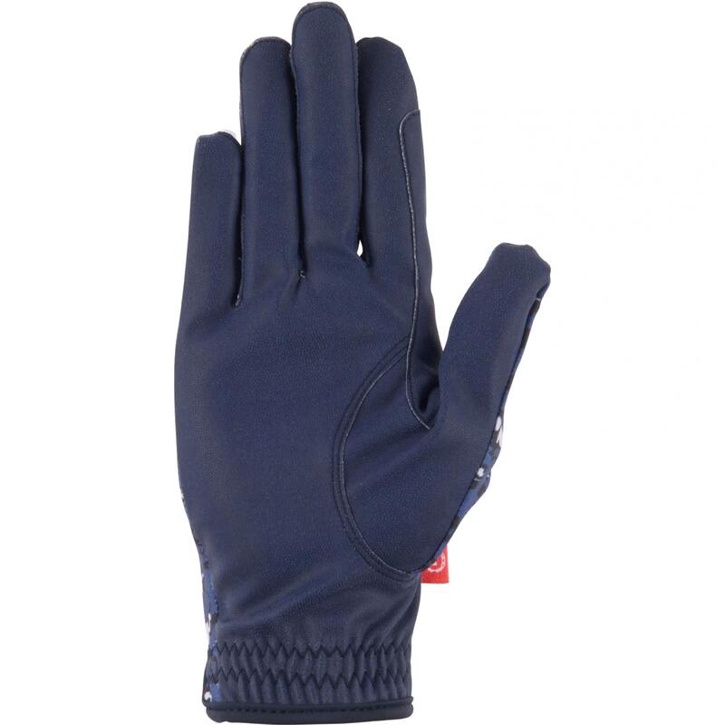 Damen Handschuhe WILD AOP aop blue