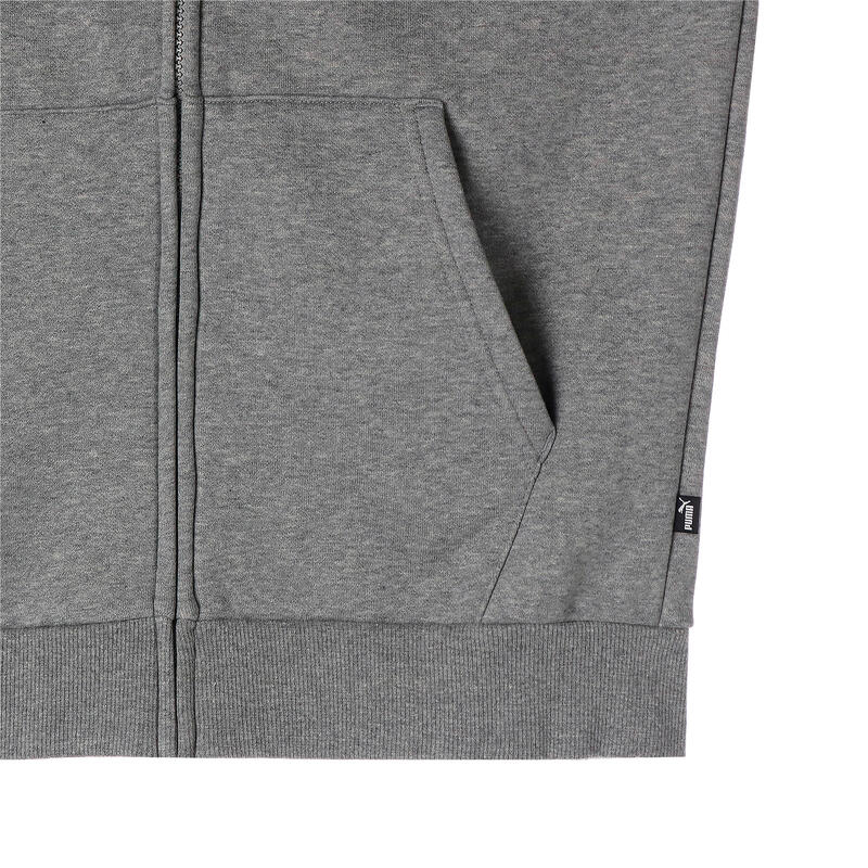 Essentials Hoodie in voller Länge mit durchgehendem Reißverschluss Herren PUMA