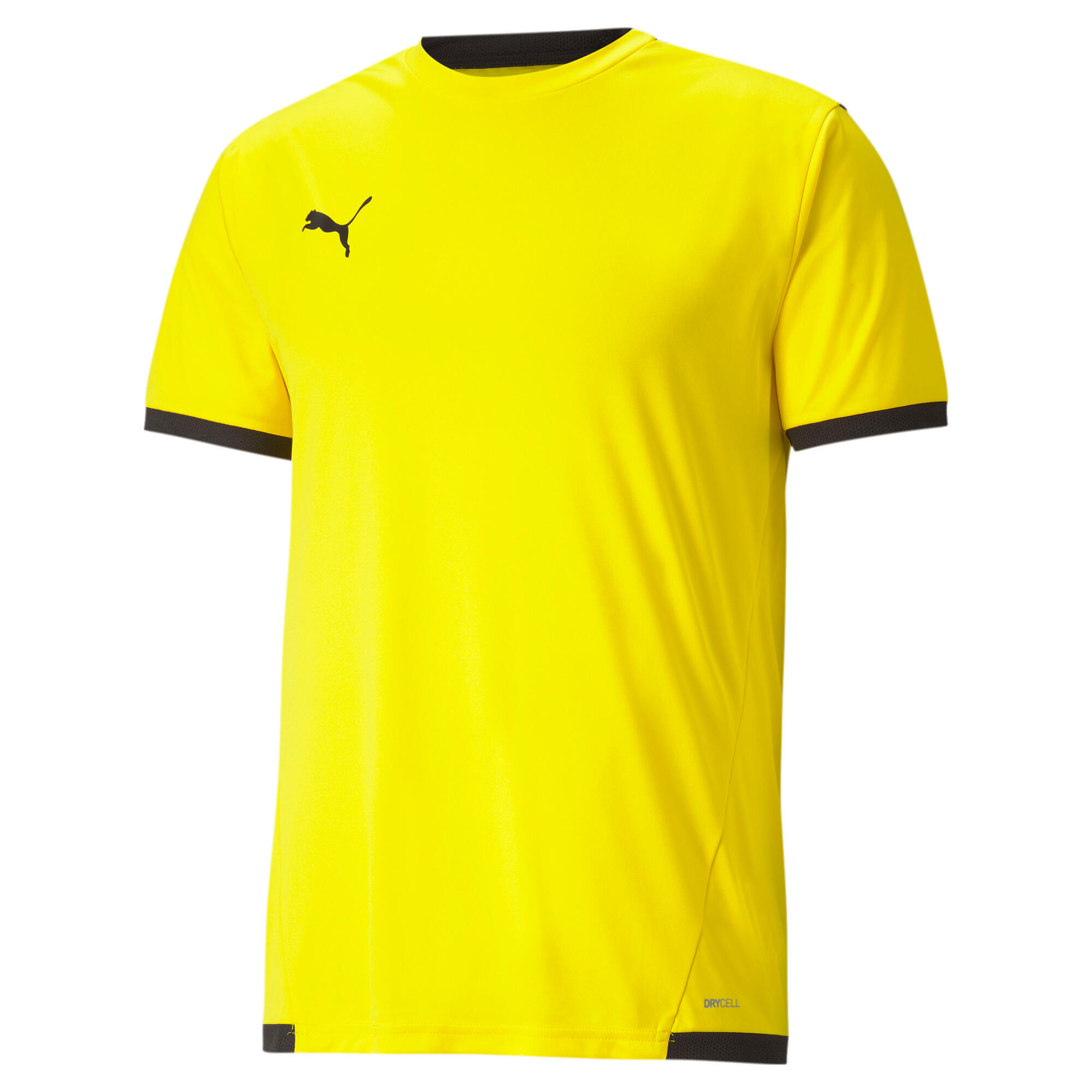 Puma - Maillot Puma Team Liga - Maillot Manches Longues - Jaune|noir - 48 Xl - Decathlon