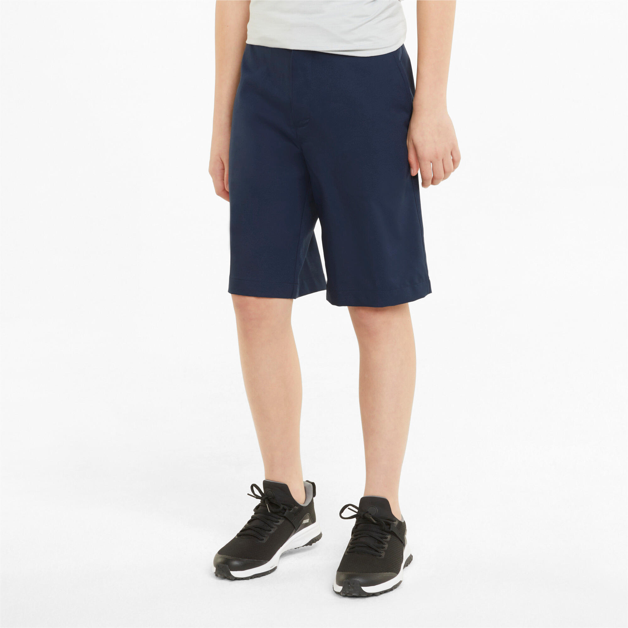 Puma - Bermuda Enfant Puma Boys Stretch - Short - Bleu -  8 À 10 Ans - Decathlon