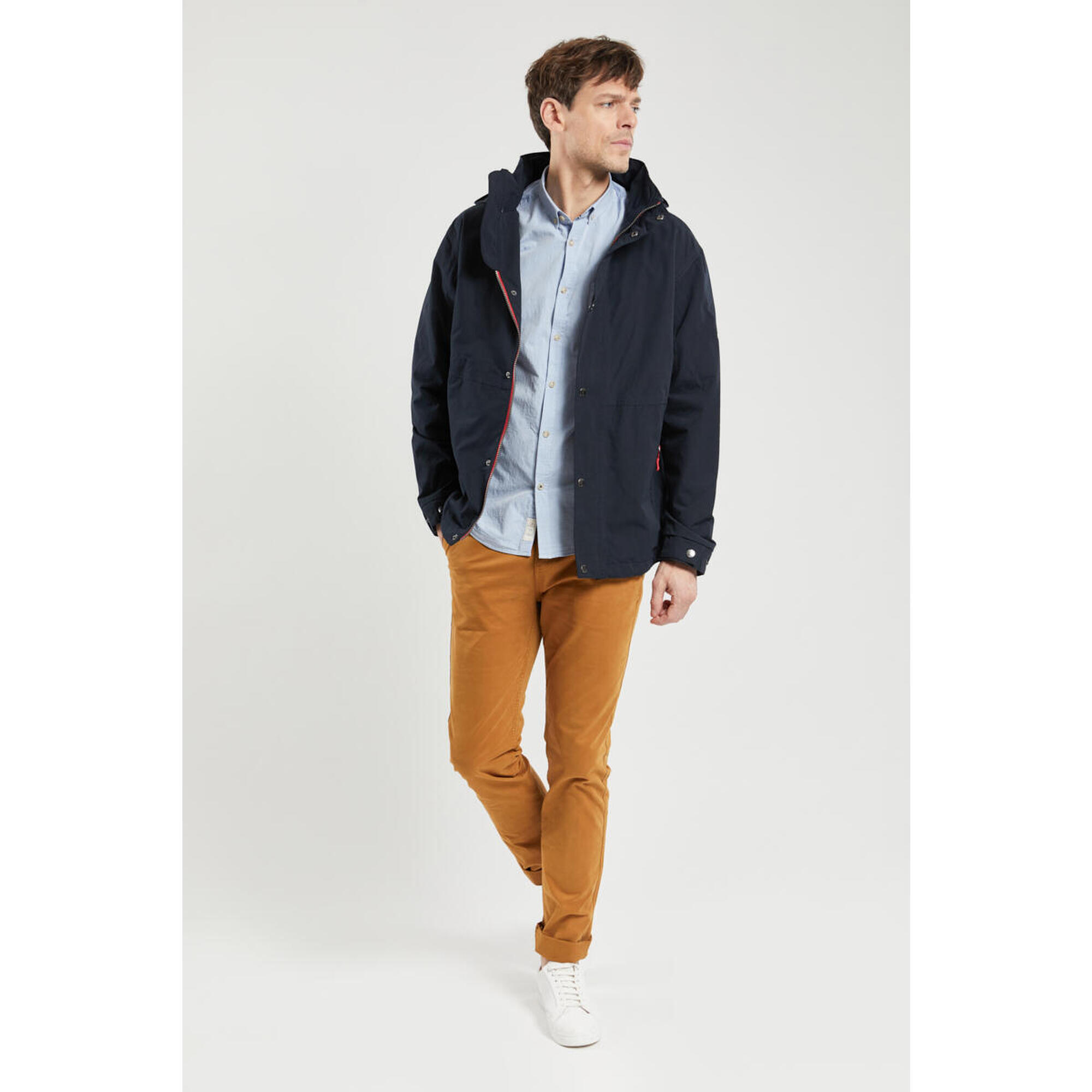 Parka imperméable à capuche HAMILTON Homme Bermudes