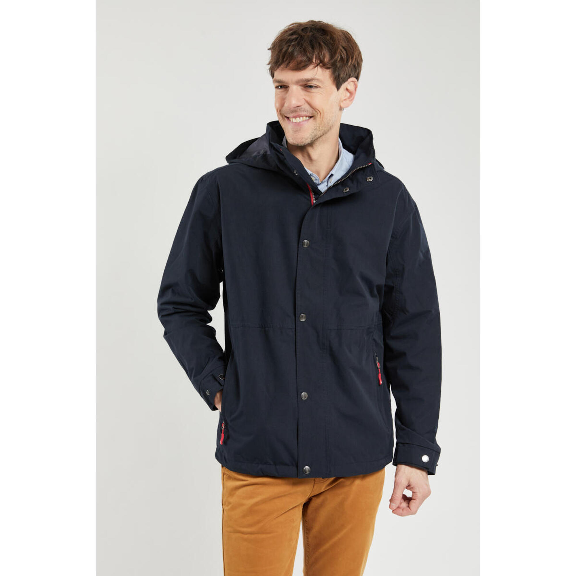 Parka imperméable à capuche HAMILTON Homme Bermudes