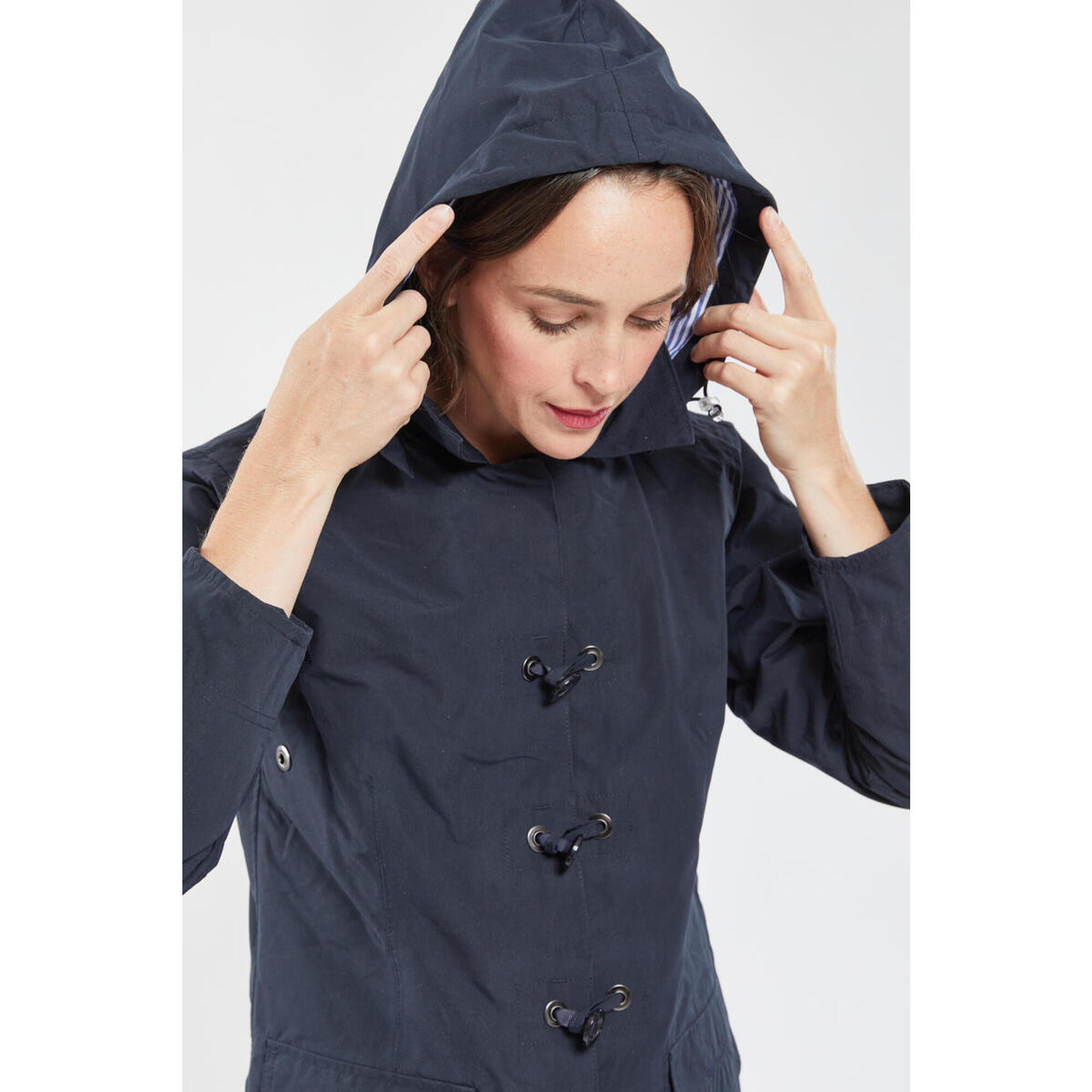 Parka imperméable à capuche NEW BALTIMORE Femme Bermudes