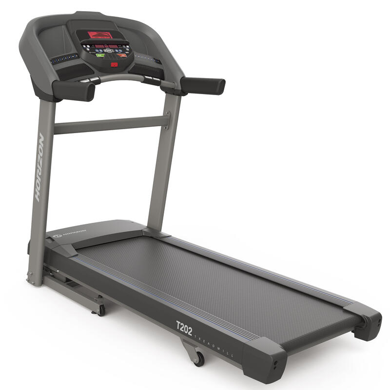 T202 - Horizon Fitness Tapis Roulant Elettrico Pieghevole Salvaspazio