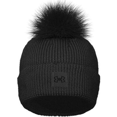 Boon under armour halftime ribbed, zwart, dames