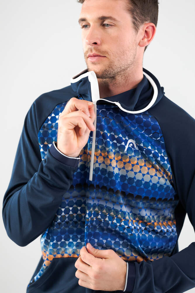 Sudadera Head TopSpin Azul Oscuro Print 5/6