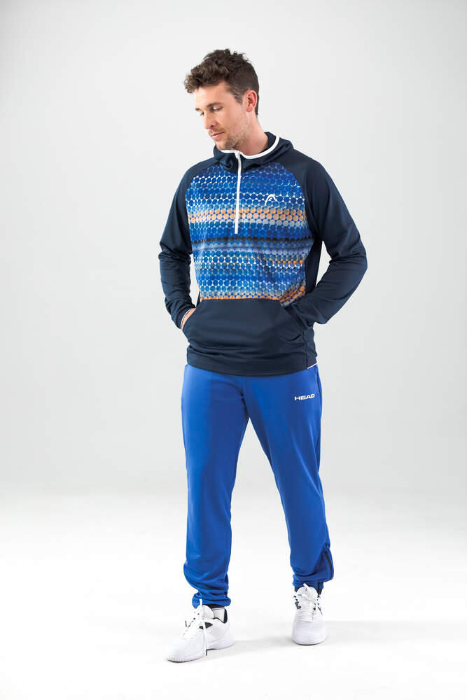 Sudadera Head TopSpin Azul Oscuro Print 3/6
