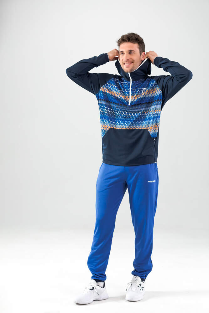 Sudadera Head TopSpin Azul Oscuro Print 4/6