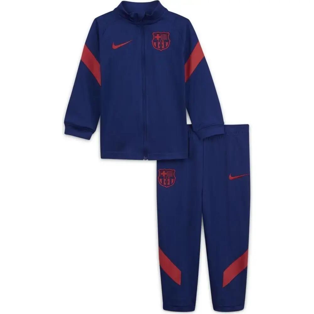 Tracksuit Nike F.C. Barcelona Strike Baby Knit Football, Blue, Kids