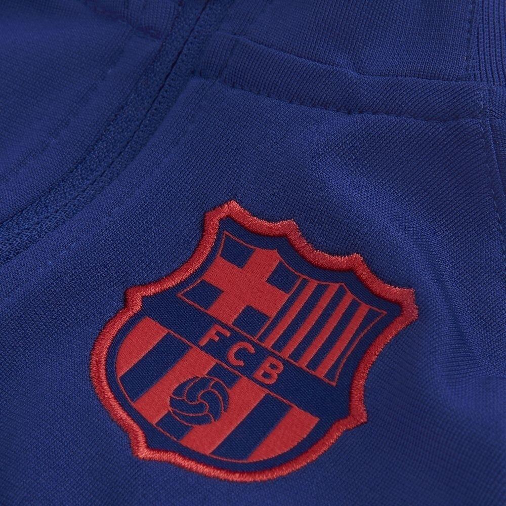 Tuta da ginnastica Nike F.C. Barcelona Strike Baby Knit, Blu, Bambini 3/3