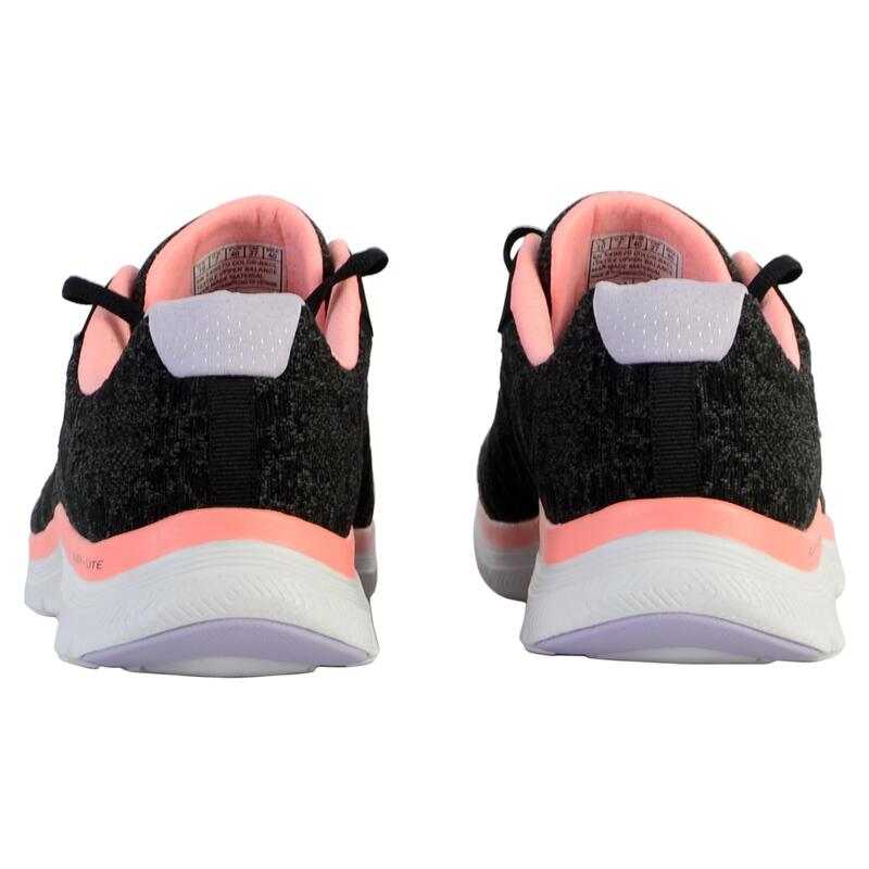 Damen FLEX APPEAL 4.0 FRESH MOVE Sneakers Schwarz / Korallenrot