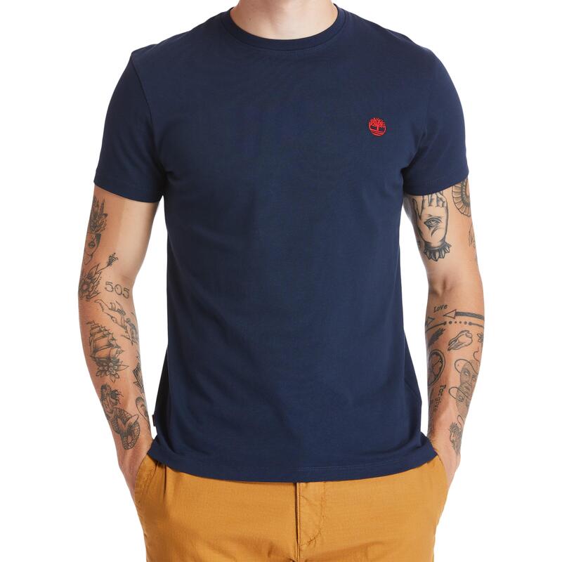 T-shirt Dunstan River Blauw - A2BPR433