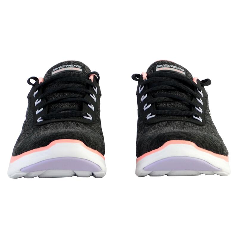 Sneakers Donna FLEX APPEAL 4.0 FRESH MOVE Nero / Rosso corallo / Lavanda