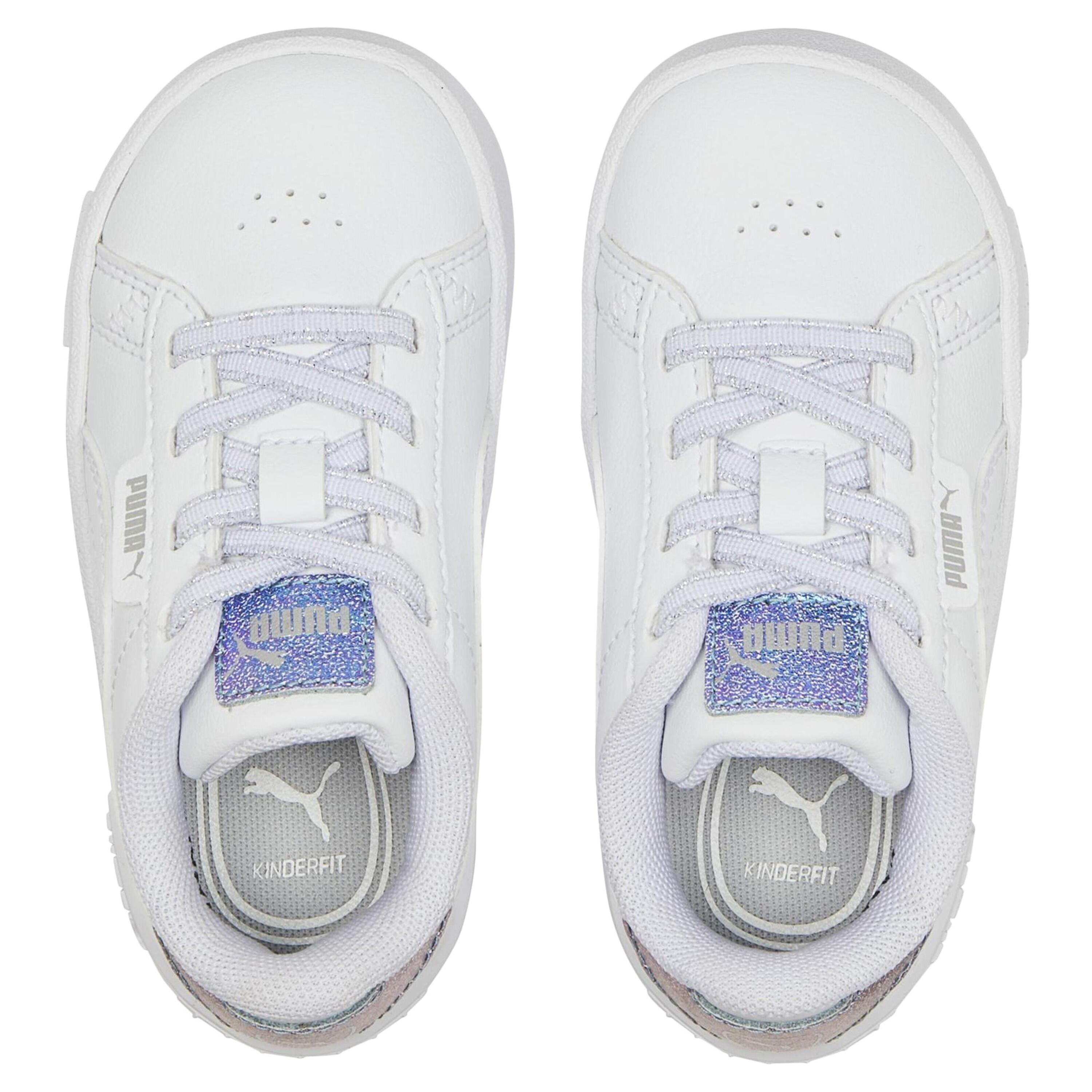 Zapatillas Deportivas de Cuero Jada Diseño Luminoso para Mujer Blanco 4/7