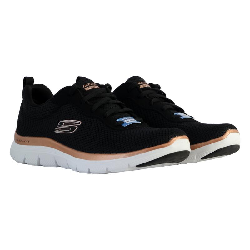 Basket Cuir Skechers Active Flow - Femme