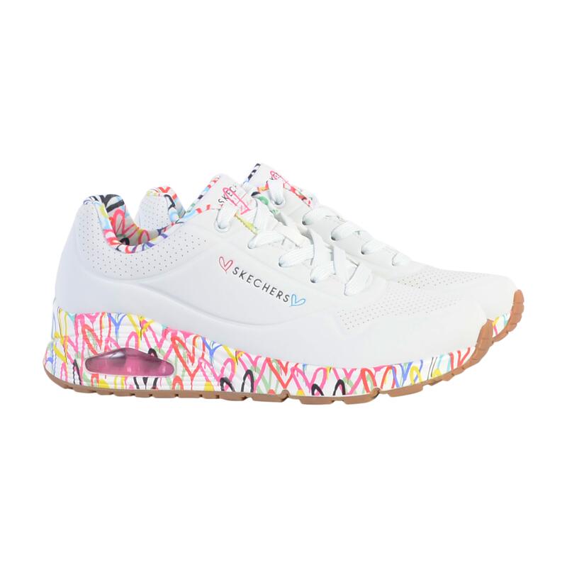 Basket à Lacets Skechers Uno-Loving Love - Femme