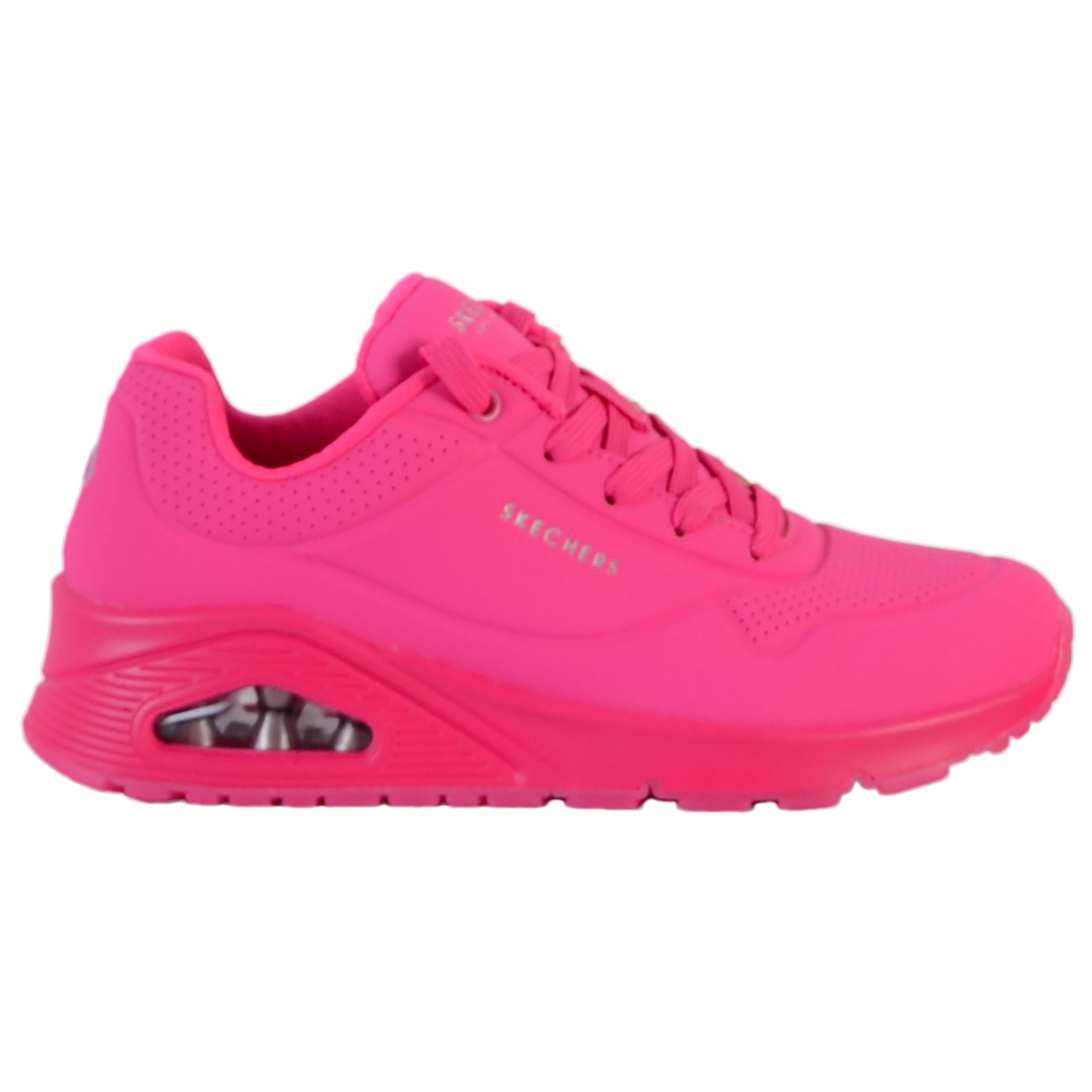 Zapatillas Deportivas Caminar Mujer Skechers 73667_HTPK Fucsia con