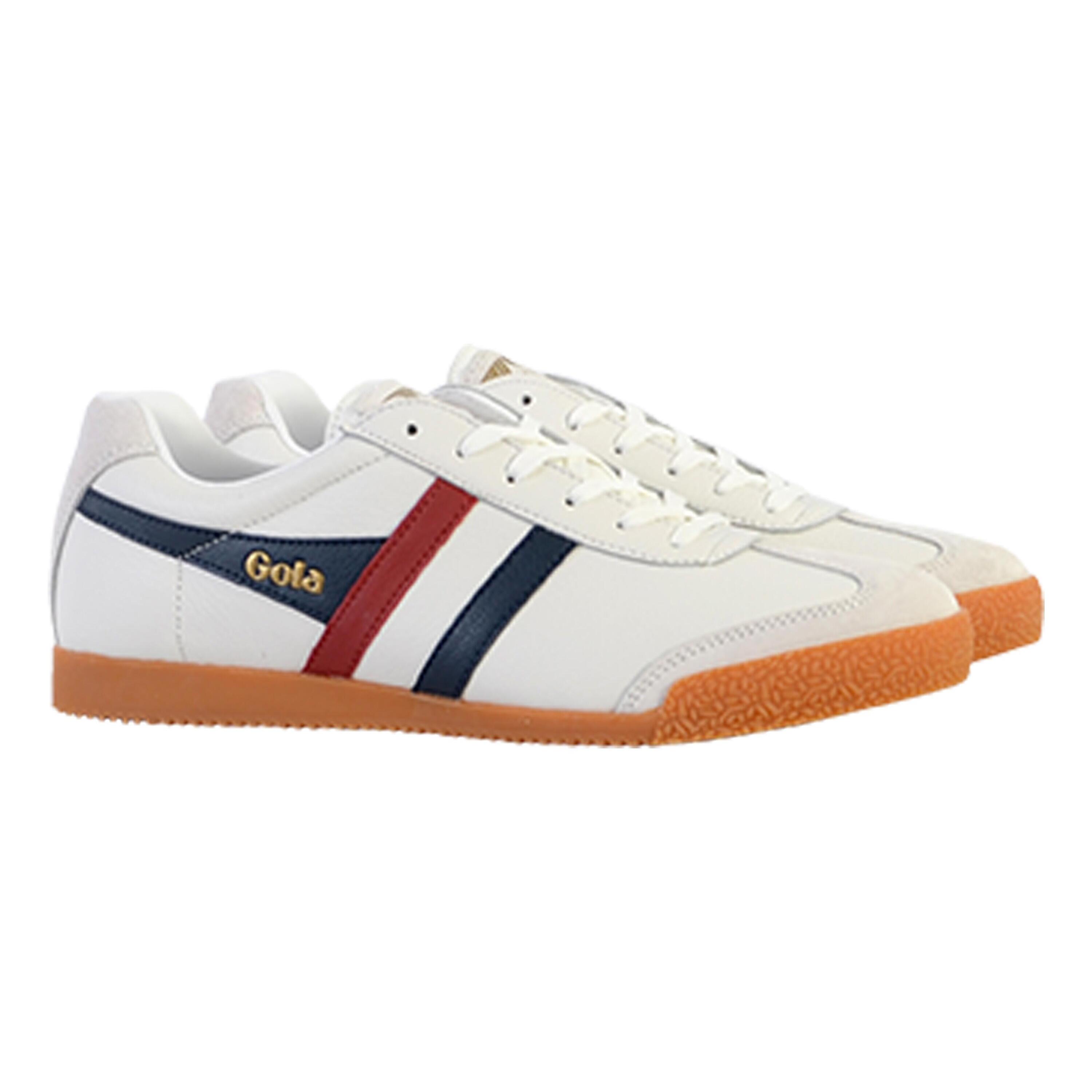 Baskets Homme Baskets Gola HARRIER LEATHER Blanc Gola 3/7