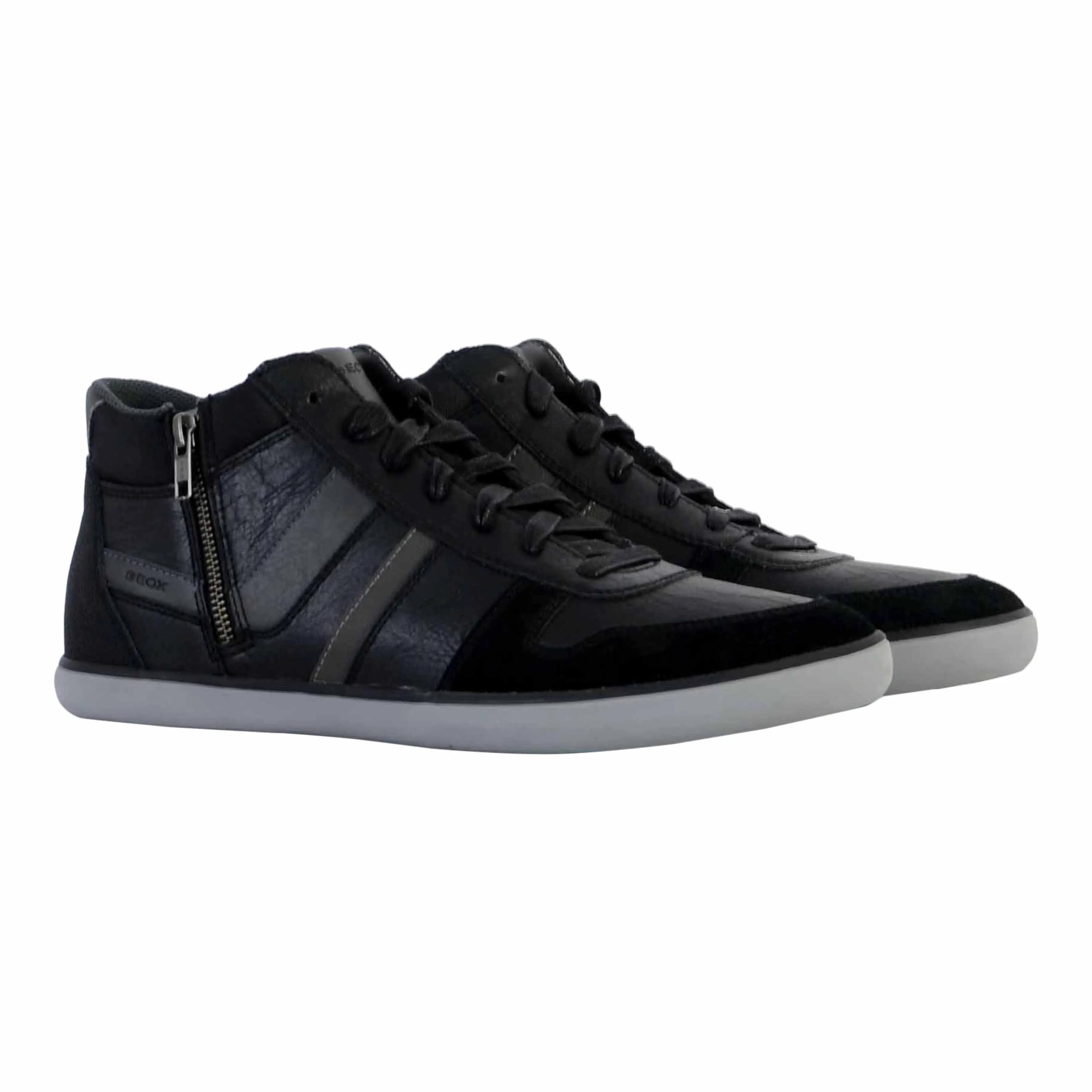 Basket Cuir Geox Elver - Homme 3/5