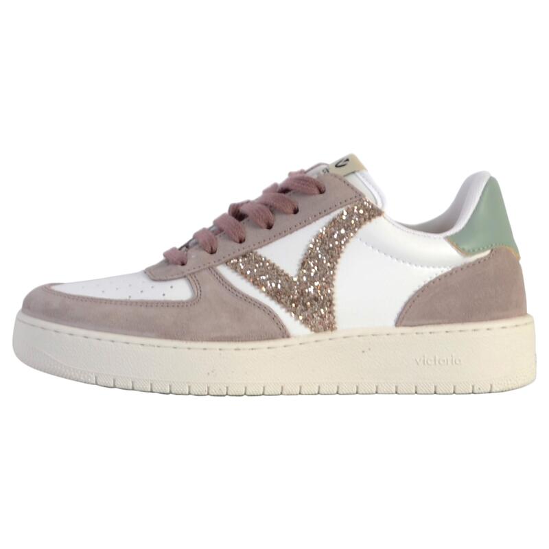 Basket Cuir Victoria - Femme