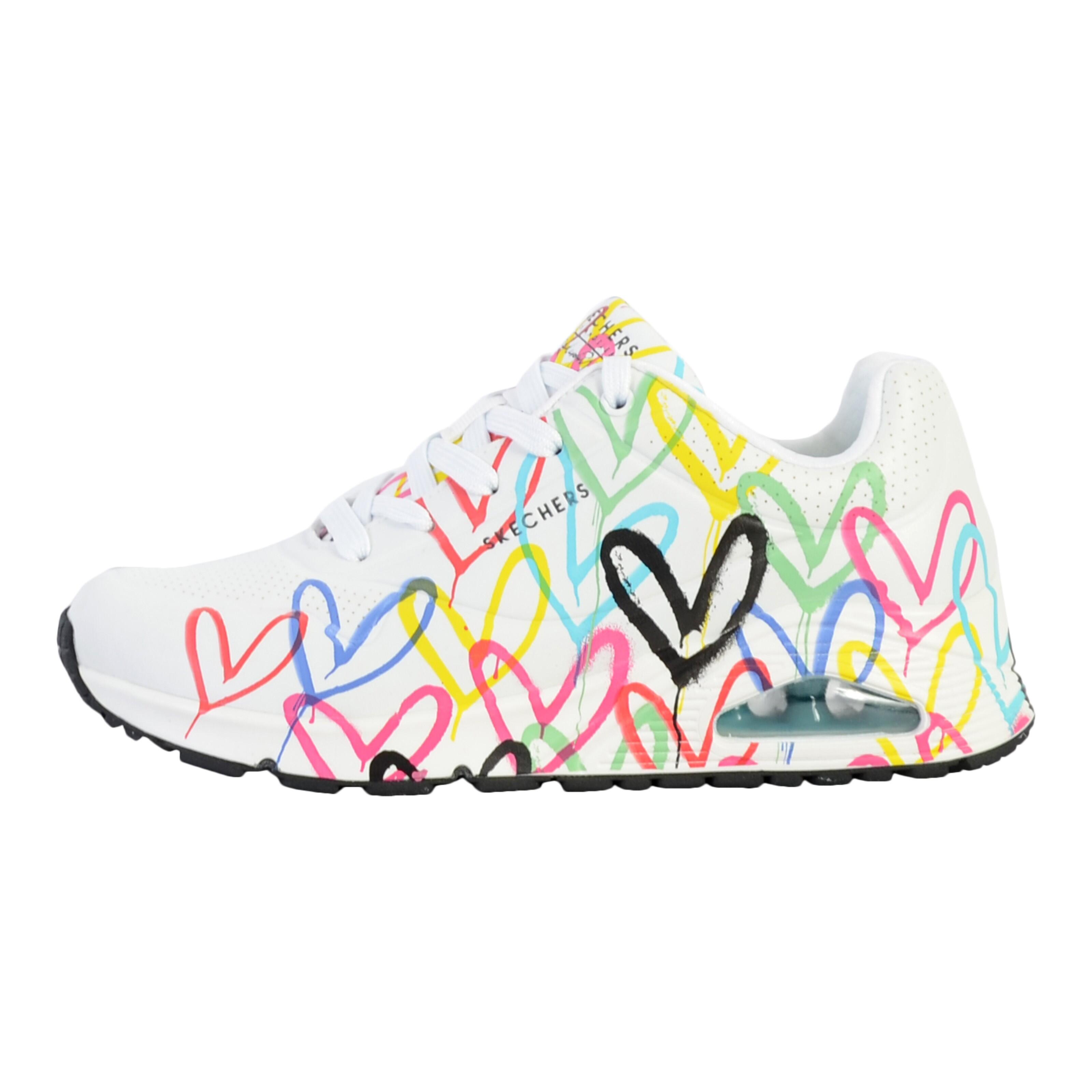 Buty damskie SKECHERS JGoldcrown Uno Spread The Love