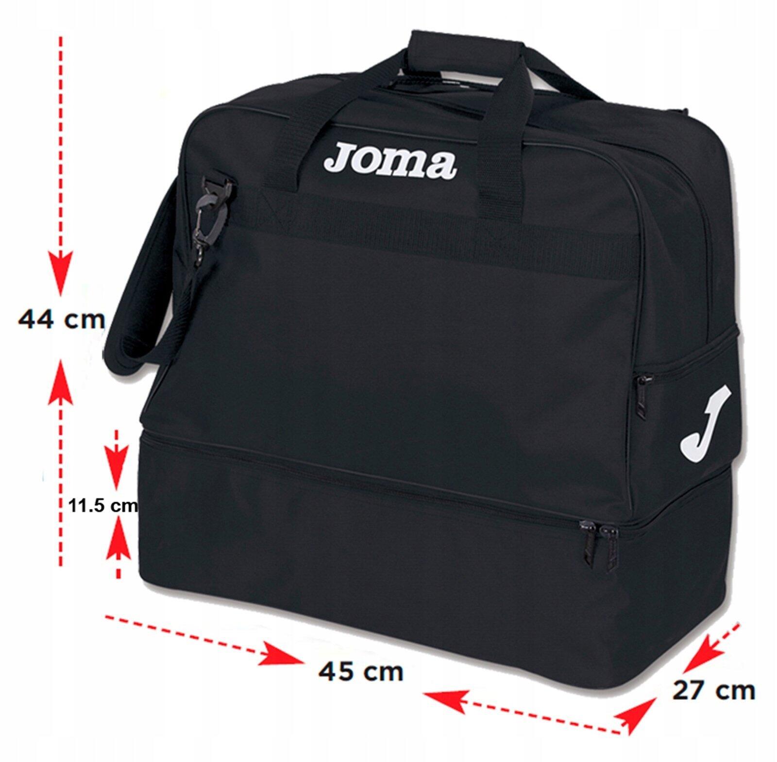 Сумка спортивная Joma Training, чёрный, красный, зелёный, синий, 50 l, Чёрный / 50 l, Синий — фото 4