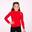 Rood Thermisch Ho Soccer  Long Sleeve T-shirt voor kinderen