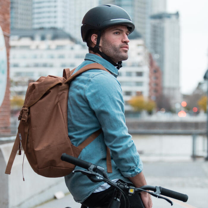 Casque Urbain Connecté FARO avec éclairage, détection de chute, MIPS - BLACKBIRD 3/5