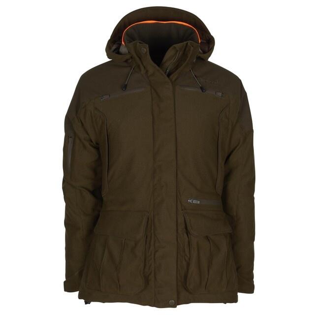 Pinewood Småland Forest Padded Women's Jacket - Vert de Chasse 1/7