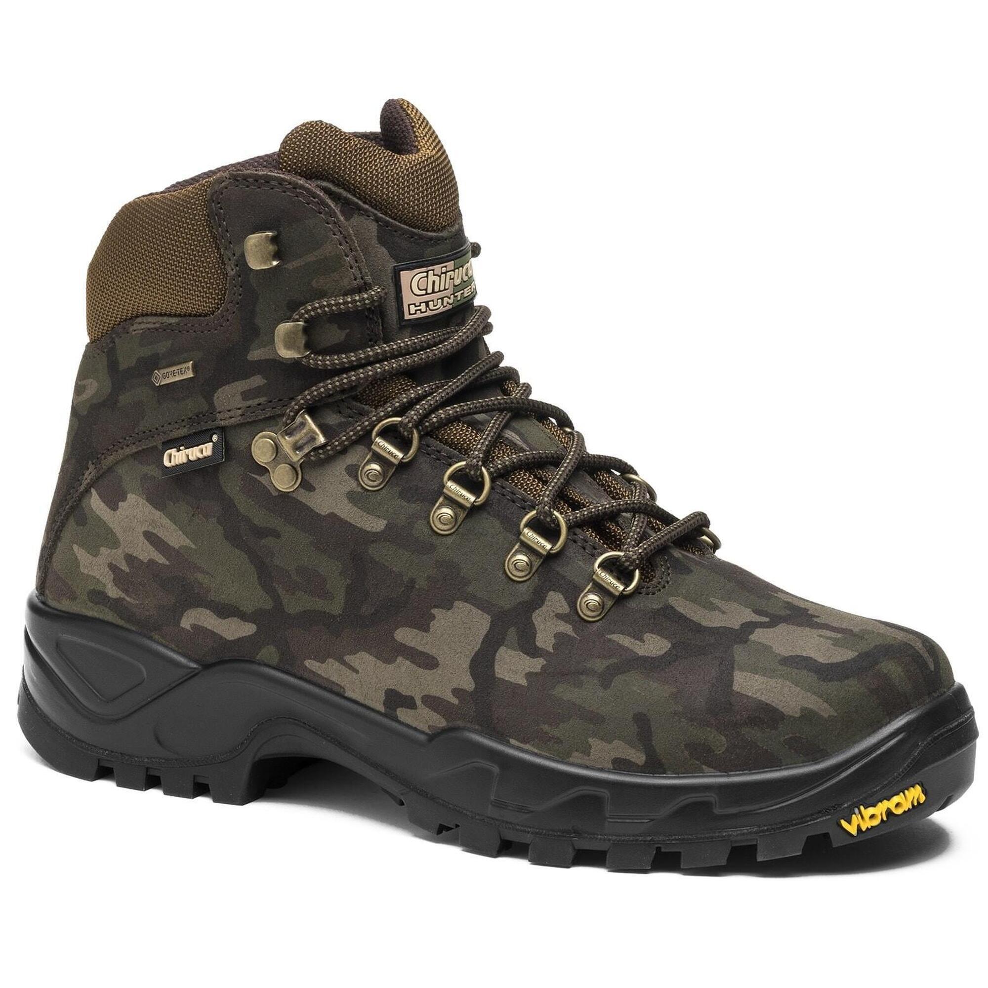 CHIRUCA Botas de Caza y Trekking Impermeables Unisex Chiruca Camo 21 Gore-Tex