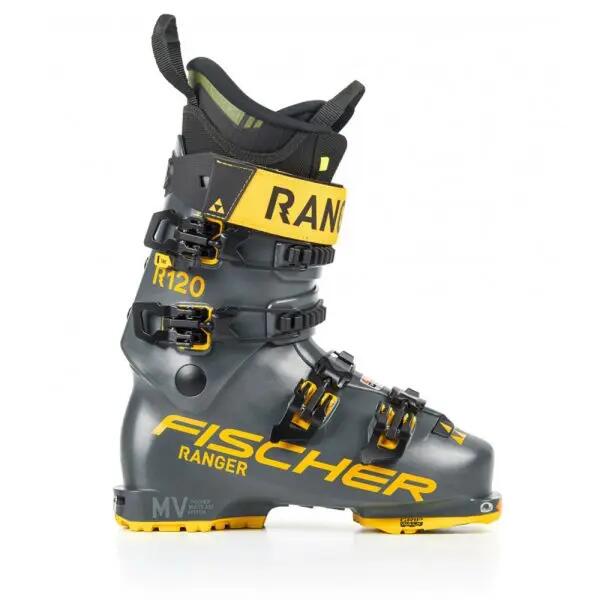 Clapari schi Fischer RANGER 120 GW DYN GREY/GREY 1/6