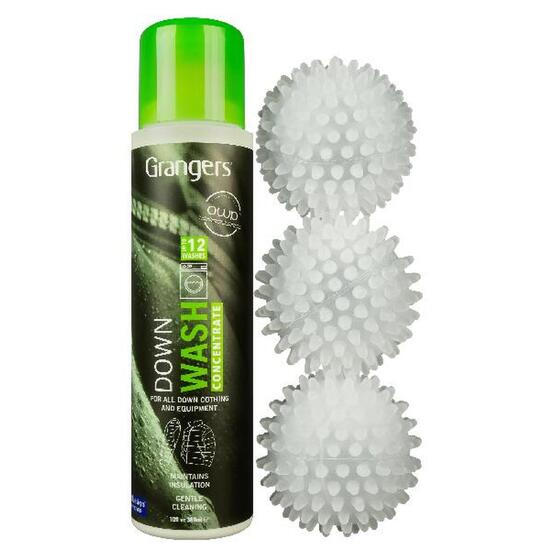 Zestaw Do Prania Puchu Z Piłkami Do Suszarki Granger's Down Wash Kit