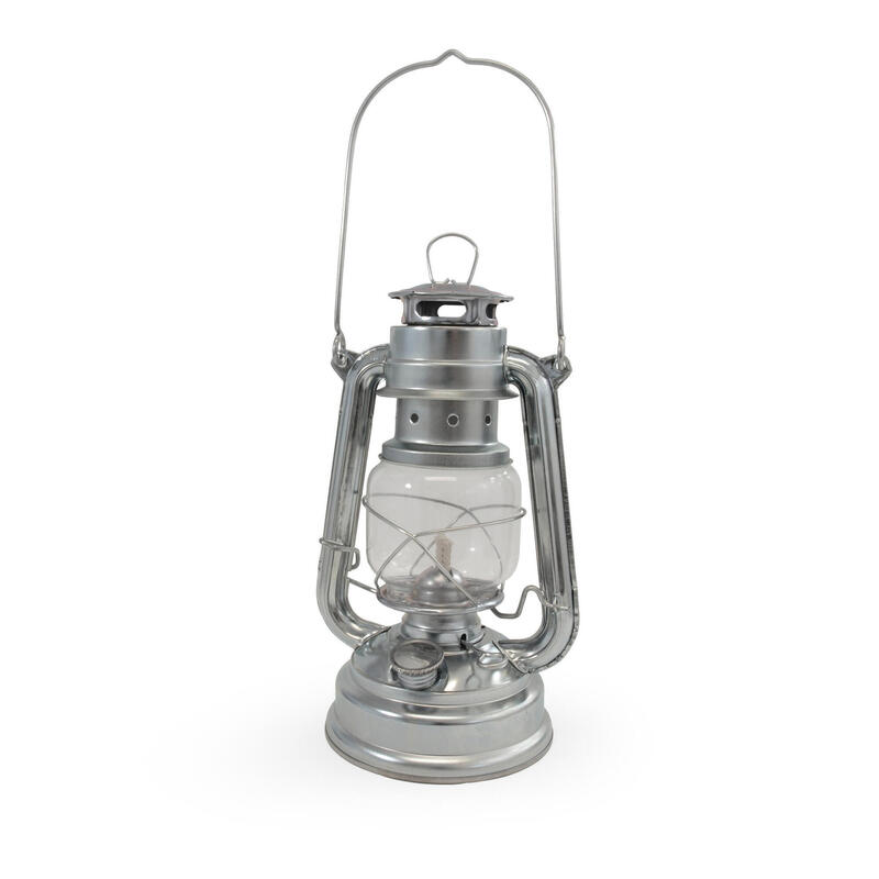 Origin Outdoors Farol de tormenta Hurricane - Galvanizado