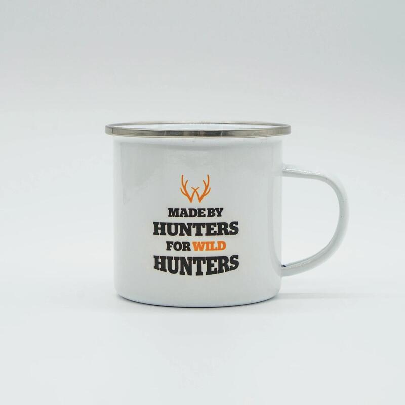 TAZA CAZA CAMPING TREKKING ACERO INOXIDABLE RECUBRIMIENTO CERÁMICO 0,33L