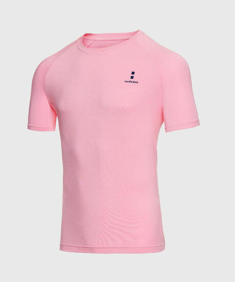 T-shirt de Tennis/Padel Organique Homme Sea Pink