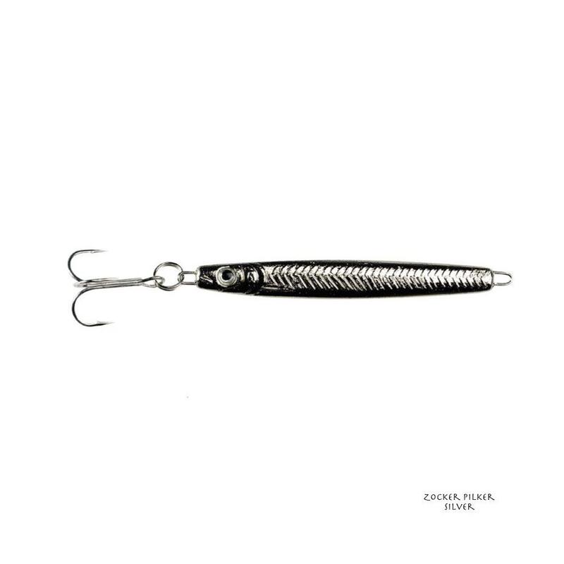 Jig metallique Spro Zocker Pilker Silver (12g)