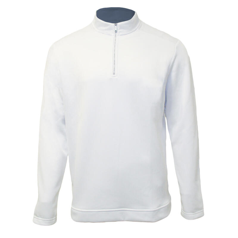 "Club" GolfSweatshirt für Emblem Herren Weiß