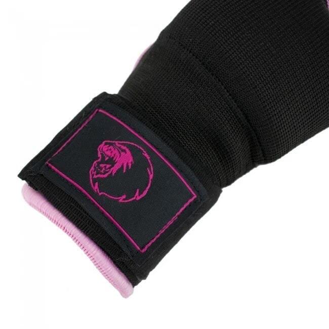 Guantes interiores de espuma - Negro/Rosa