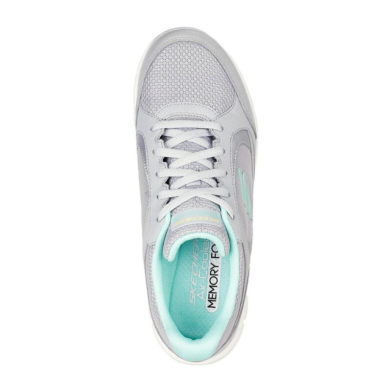 Baskets FLEX APPEAL 4.0 TRUE CLARITY Femme (Gris / turquoise)