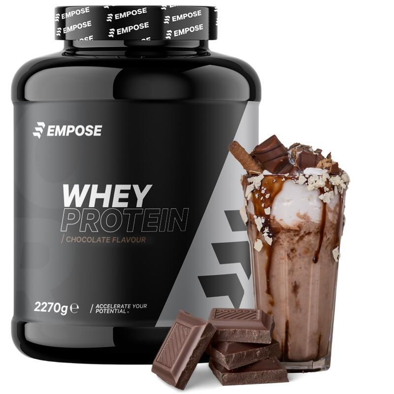 Whey Protein - Eiwit Poeder - Chocolade - 2270 gram