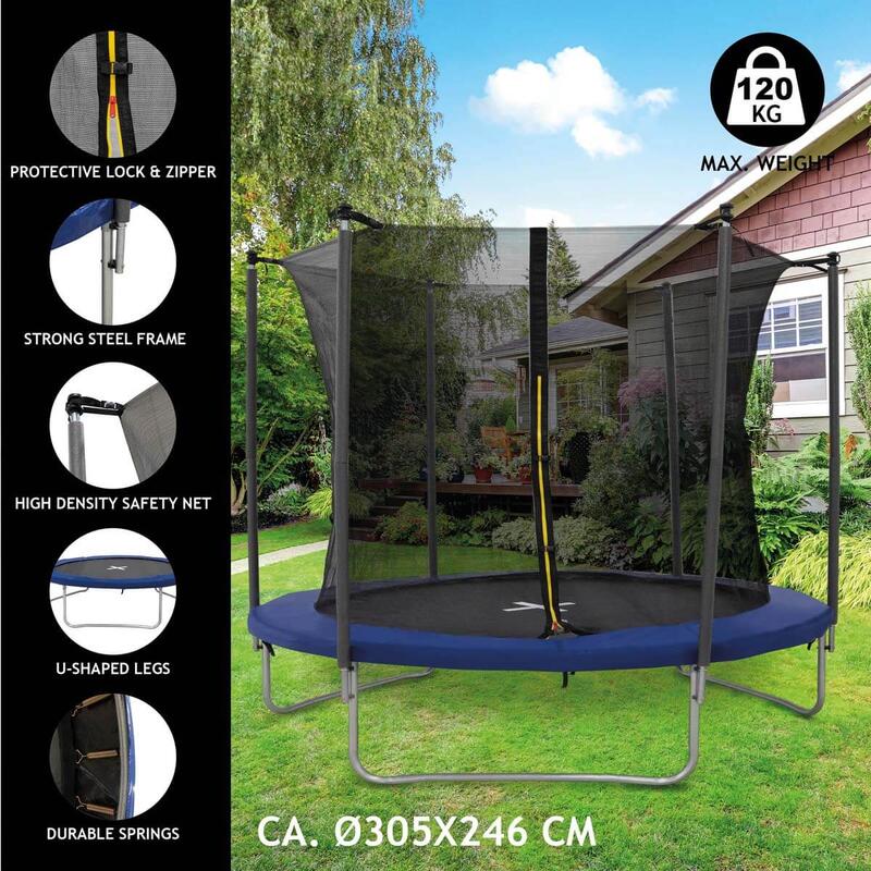 Trambulina cu plasa de siguranta Dunlop 305x76 cm