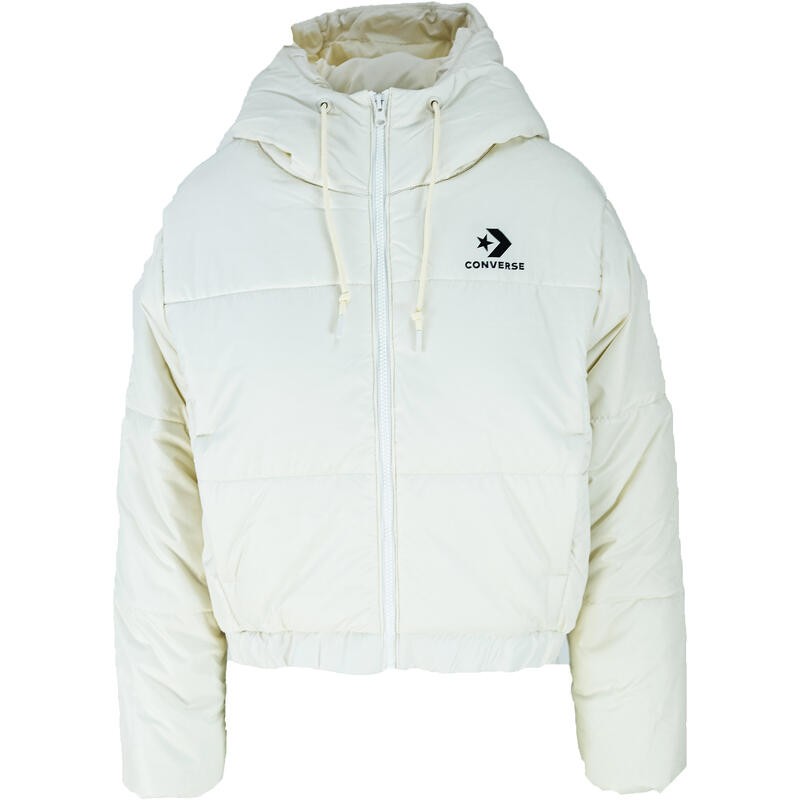 Dzseki Converse Synthetic Short Puffer, Fehér, Nők