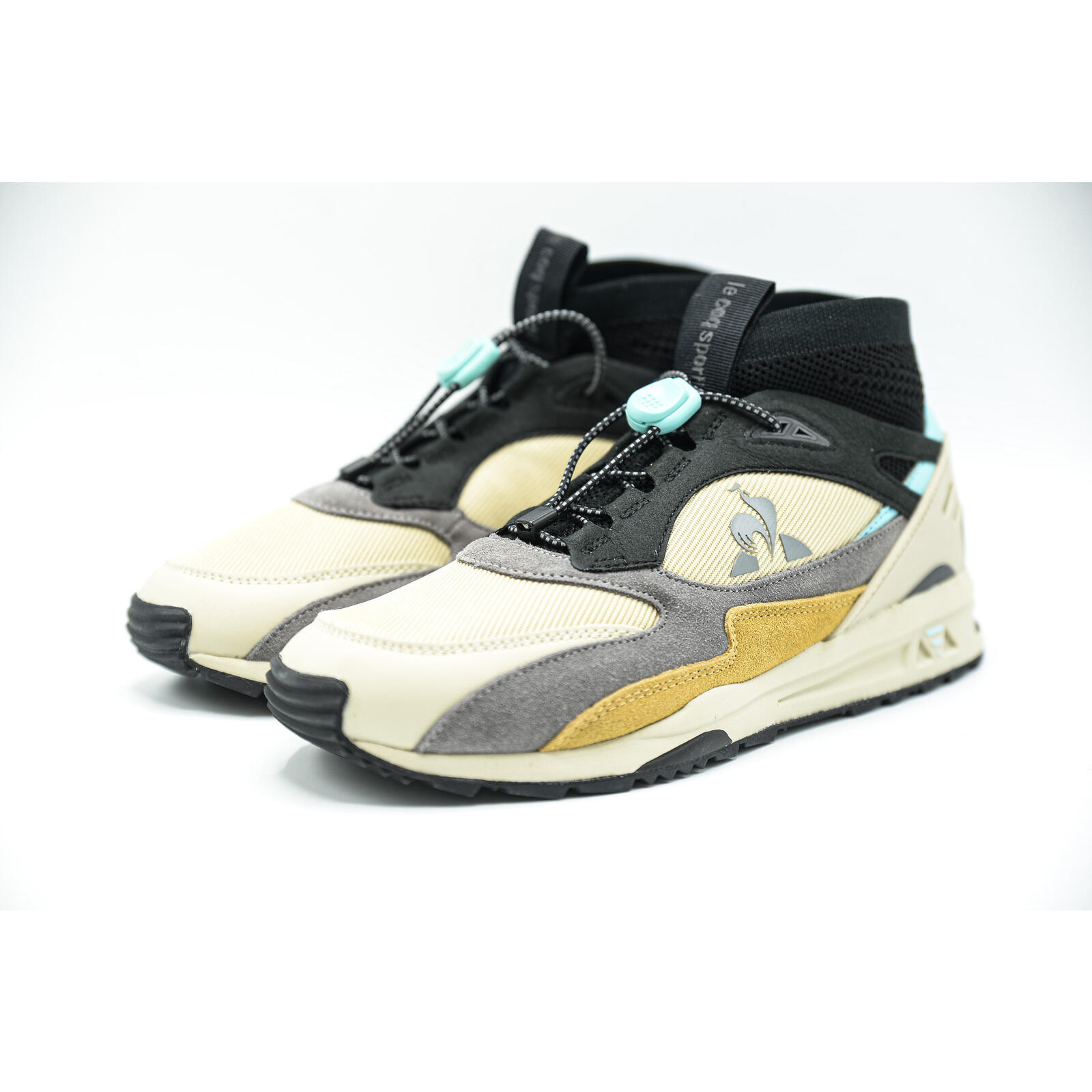 Baskets Le Coq Sportif R Trail Winter Craft, Beige, Hommes 3/5