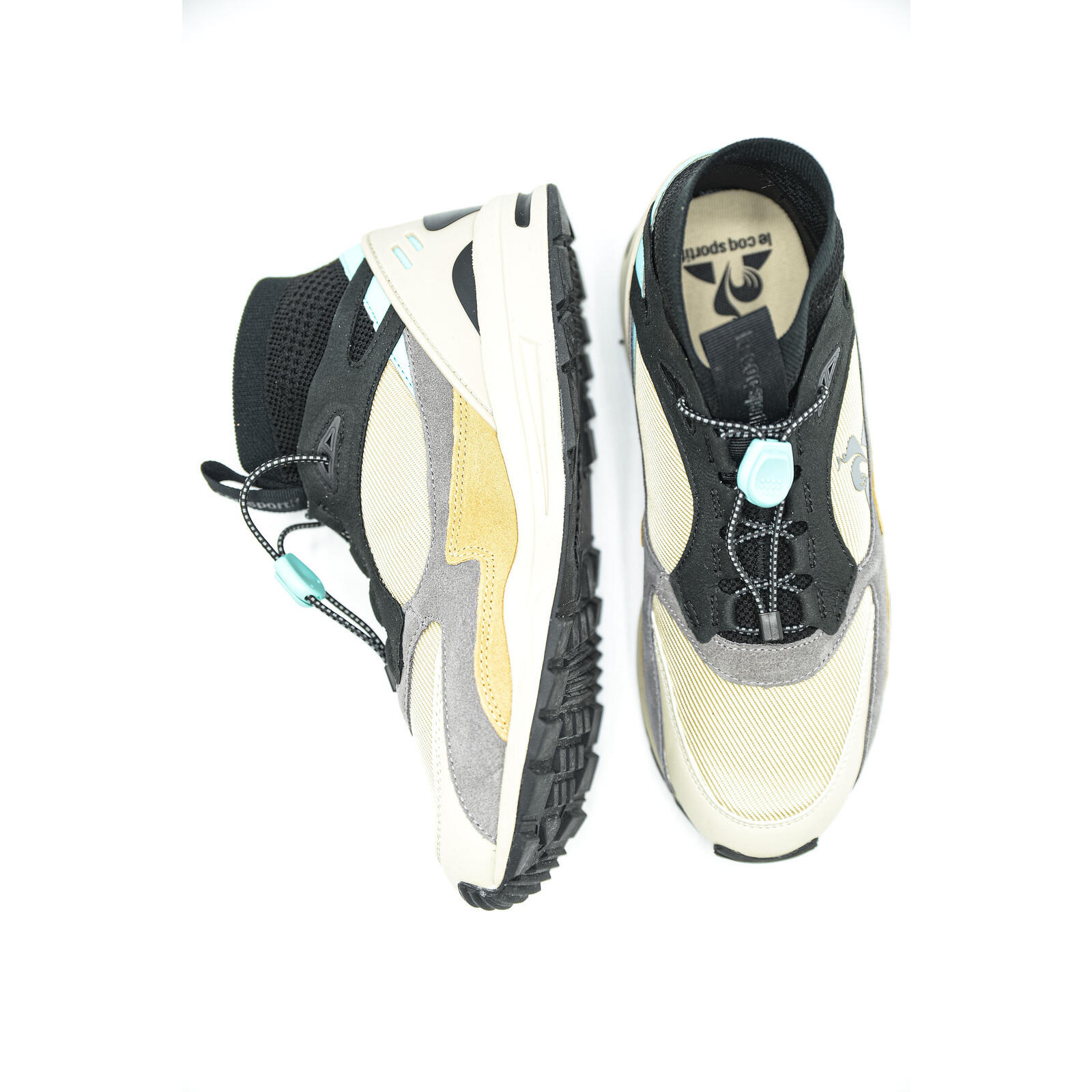 Baskets Le Coq Sportif R Trail Winter Craft, Beige, Hommes 2/5